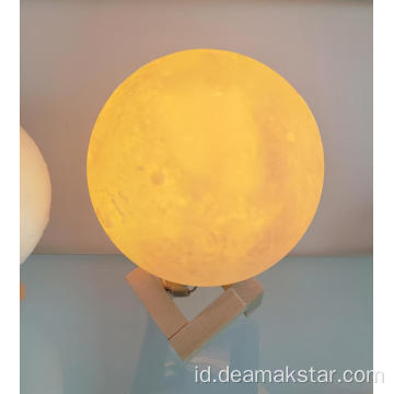 Sentuh &amp; Kontrol Jarak Jauh Moon Light Untuk Kamar Tidur